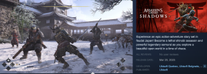 Assassin’s Creed Shadows Review Embargo