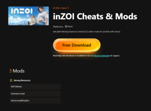 inzoi inZOI Cheats & Mods