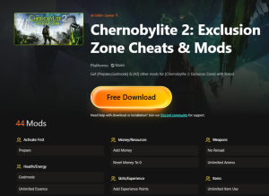 Chernobylite 2: Exclusion Zone Cheats & Mods