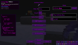 Infinity Item (For Cheat Mode Only)