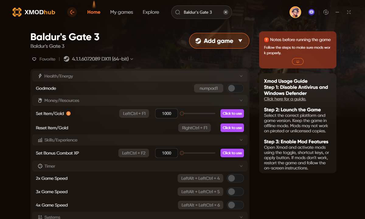 Baldur's Gate 3 mods
