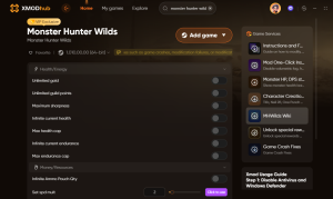 Monster Hunter Wilds Cheats & Mods Monster Hunter Wilds Cheats & Mods