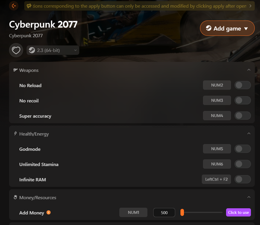cyberpunk 77 cheats cyberpunk 77 cheats