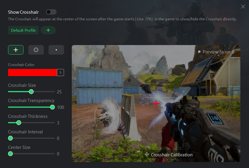 Custom Crosshair