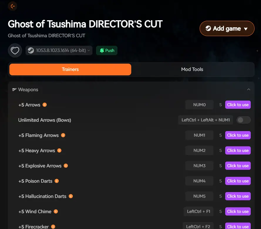 Ghost Of Tsushima mods