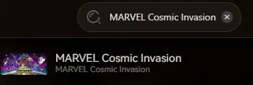MARVEL Cosmic Invasion MARVEL Cosmic Invasion
