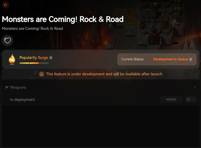 Monsters Are Coming! Rock & Road mods