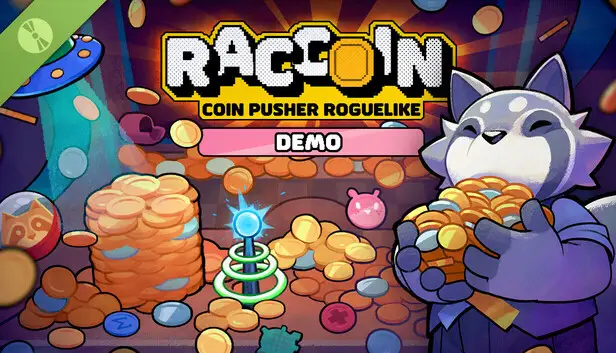 RACCOIN: Coin Pusher Roguelike Demo