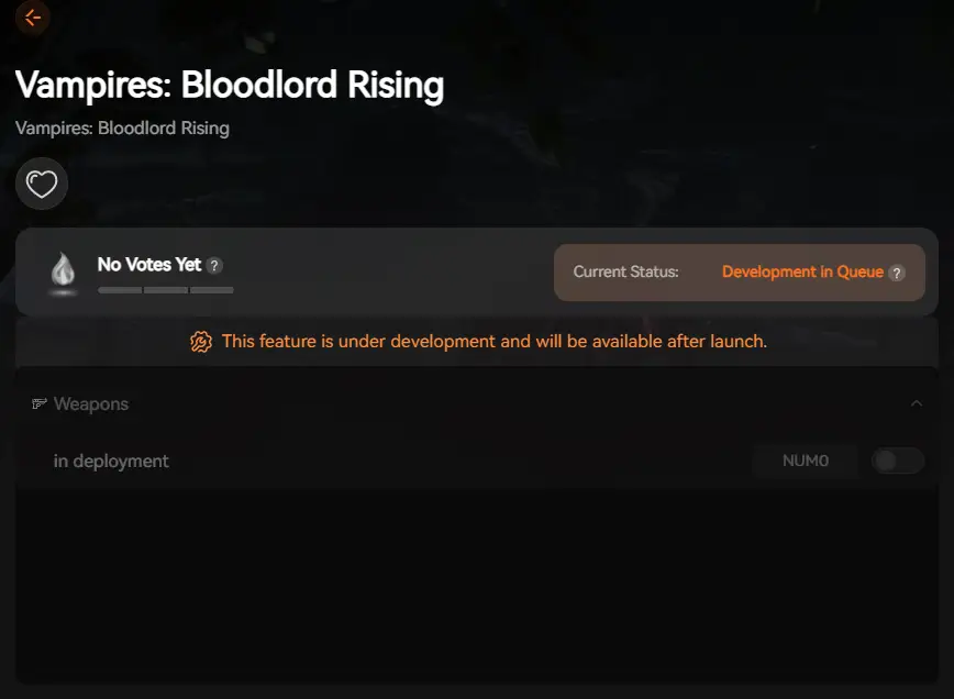 Vampires: Bloodlord Rising mods