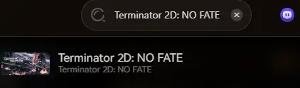 for Terminator 2D: NO FATE