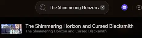 for The Shimmering Horizon and Cursed Blacksmith