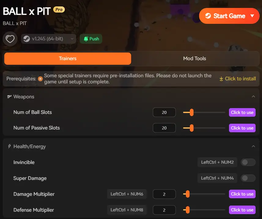 Модификации для бассейна с шарами BALL x PIT mods