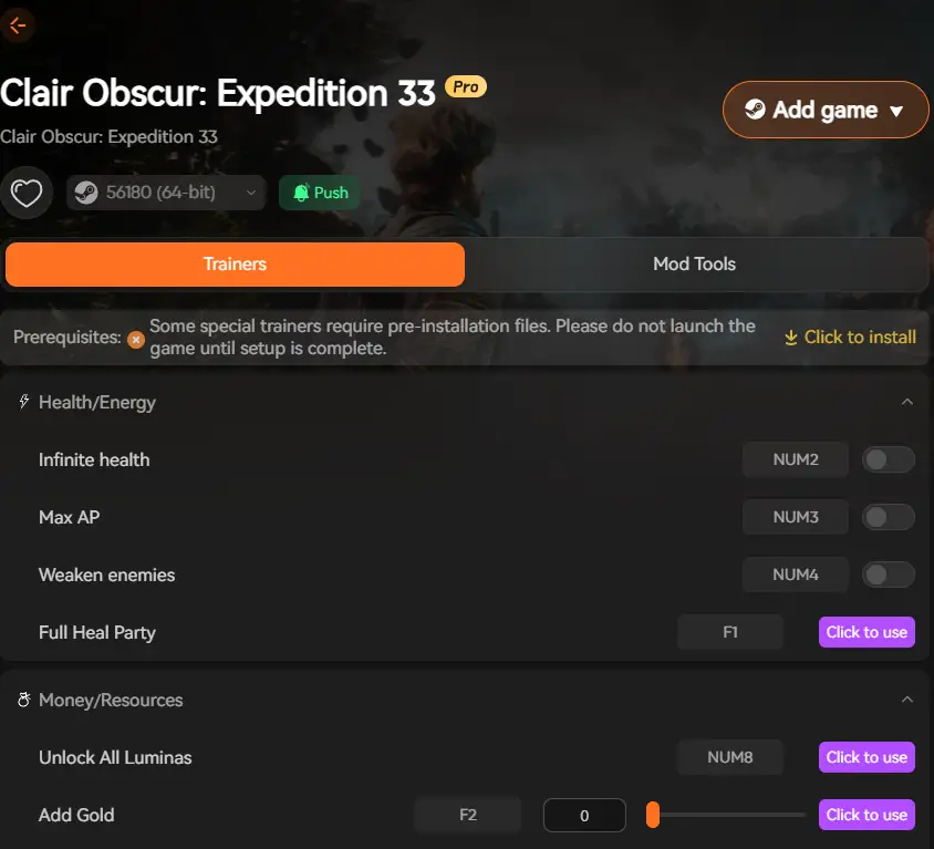 Моды Clair Obscur Expedition 33 Clair Obscur: Expedition 33 mods