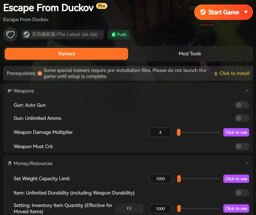 Escape From Duckov mods