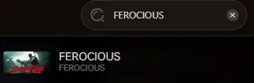 FEROCIOUS