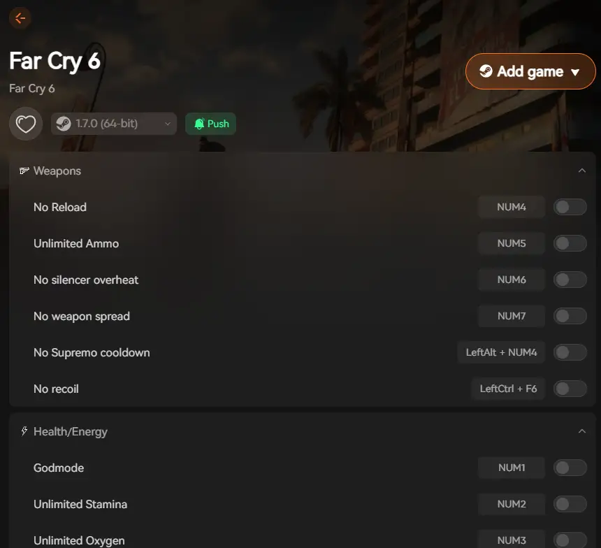 Far Cry 6 mods Far Cry 6 mods