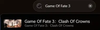 Игра судьбы 3 Game Of Fate 3