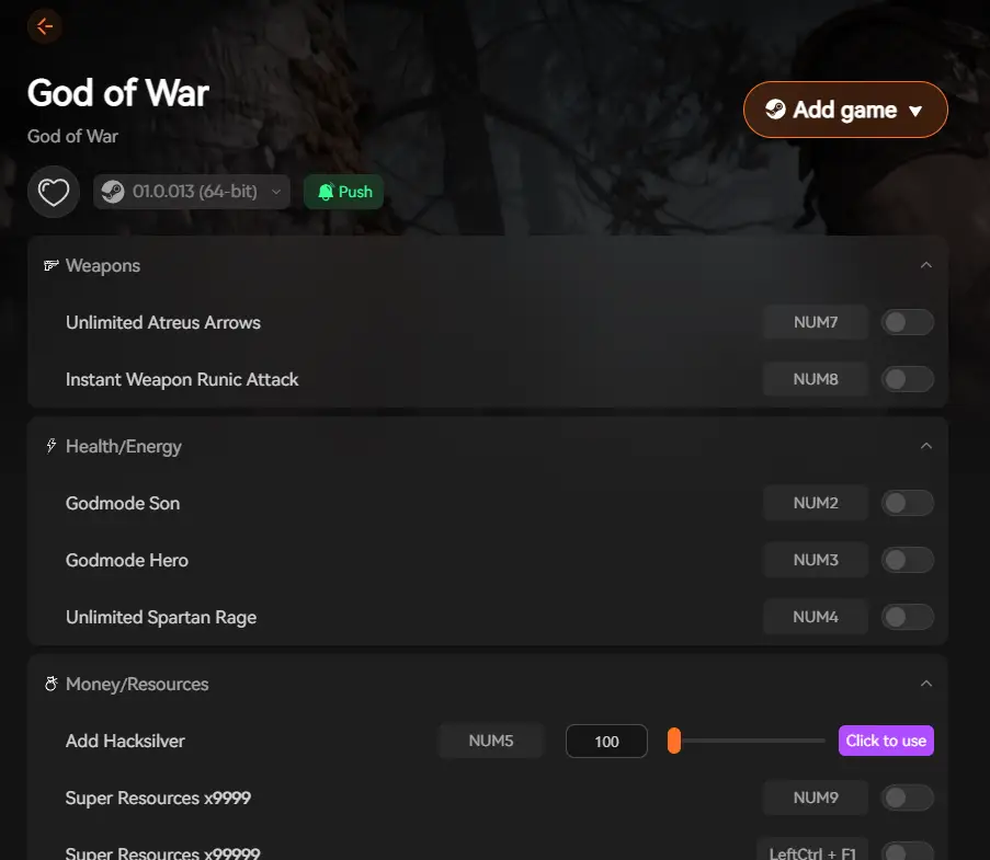 God of  War mods