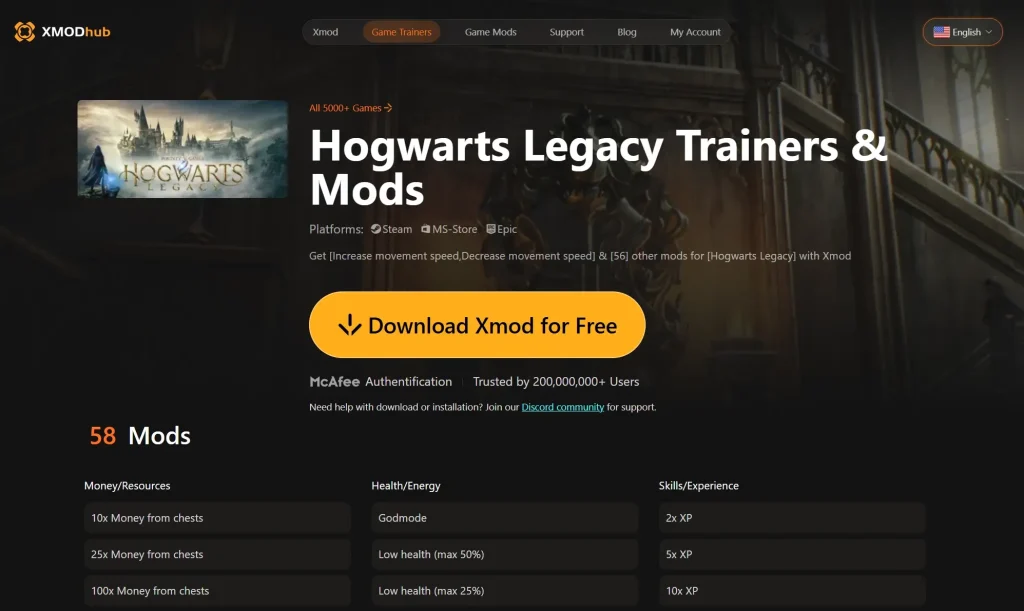 Hogwarts Legacy Cheat Engine Alternative Choice