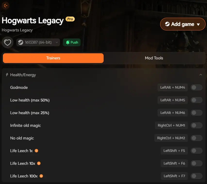 Hogwarts Legacy mods Hogwarts Legacy mods