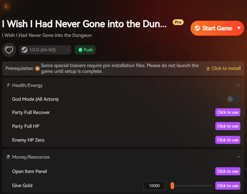 I Wish I Had Never Gone into the Dungeon mods