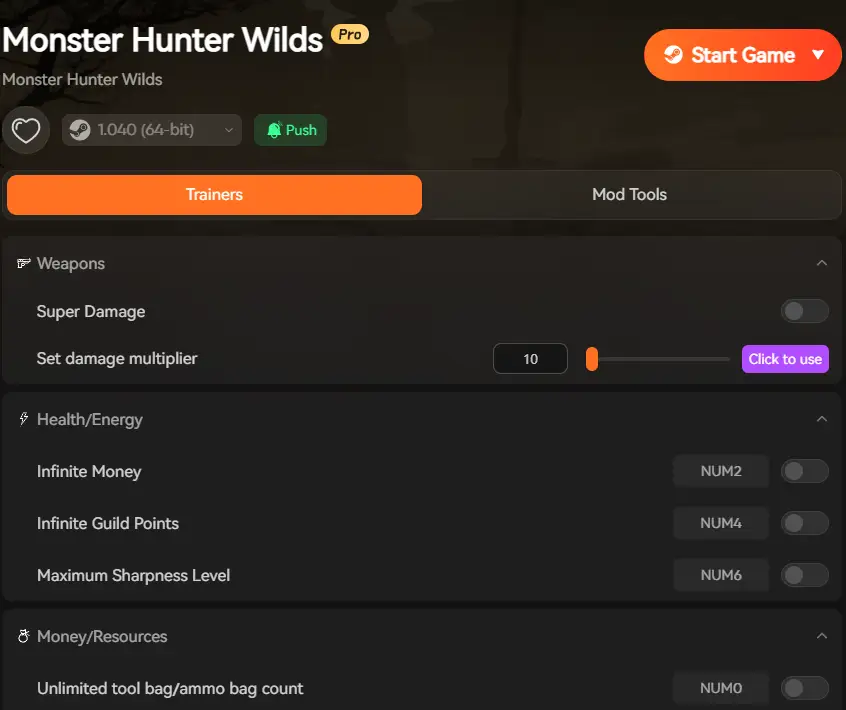 Моды для Monster Hunter Wilds Monster Hunter Wilds mods