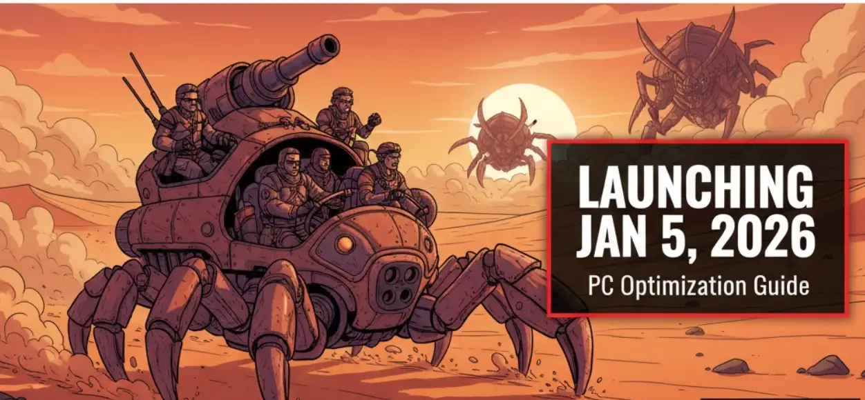 DuneCrawl PC System Requirements and Optimization Guide 2026. 