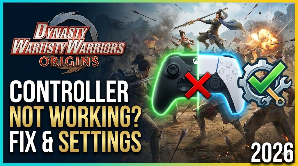 Dynasty Warriors: Origins Controller Not Working? Fix & Settings (2026)