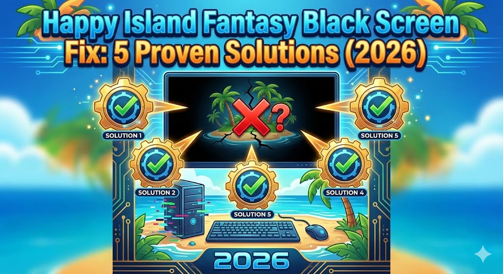 Happy Island Fantasy Black Screen Fix: 5 Proven Solutions (2026)