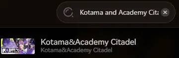 Kotama and Academy Citadel