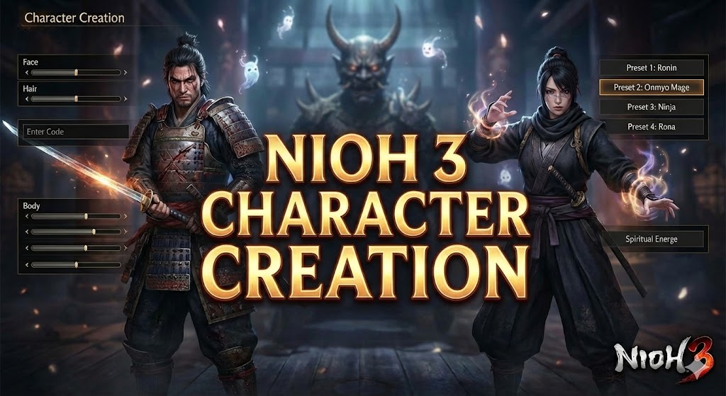 Nioh 3 Character Creation Guide: Codes, Sliders & Presets (2026)