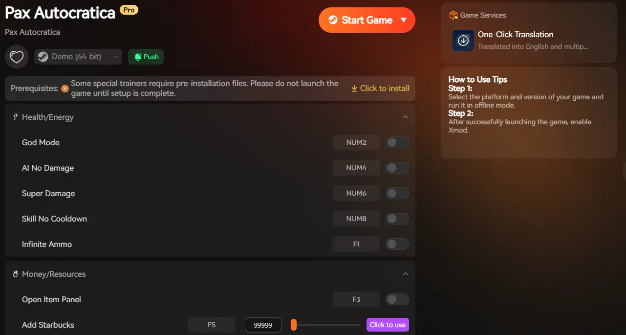 Pax Autocratica mods