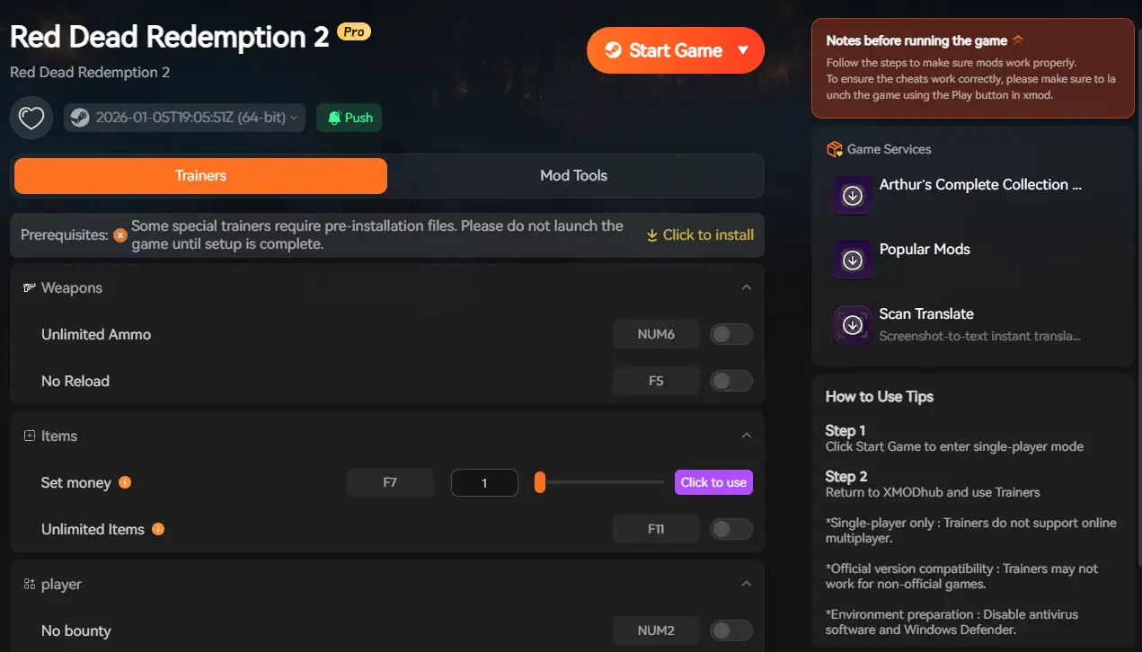 Red Dead Redemption 2 mods