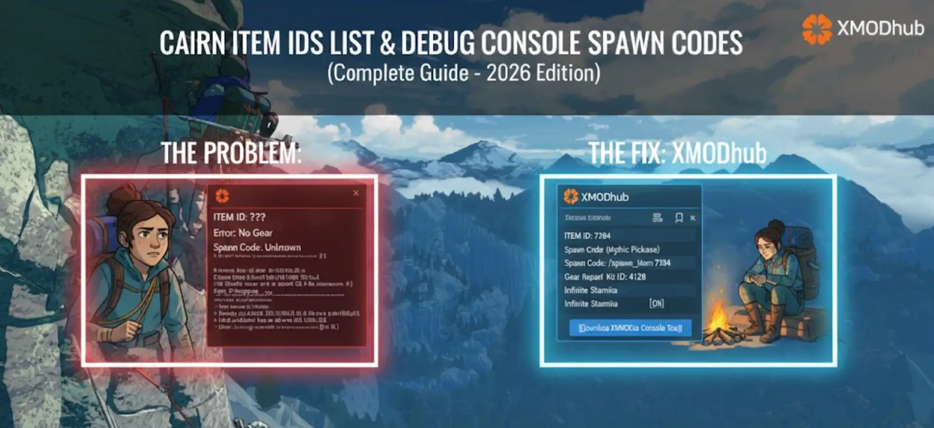 Cairn Item IDs List & Debug Console Spawn Codes (Complete Guide)
