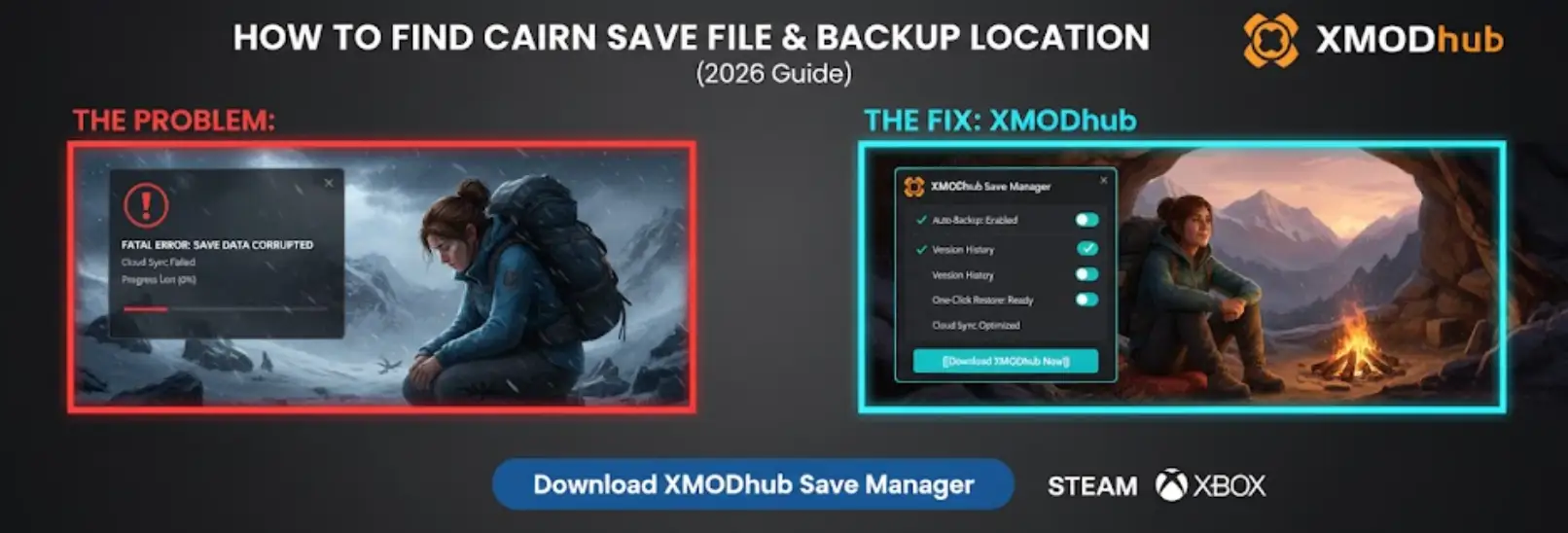 Where to Find Cairn Save Files (PC & Steam Deck)