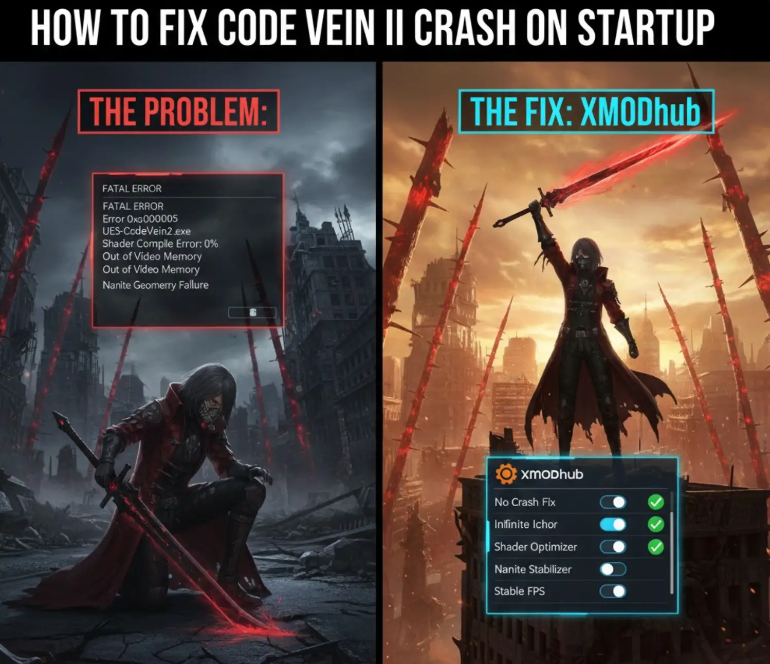How to Fix CODE VEIN II Crashing, Black Screen, Errors & Low FPS (2026 Guide)