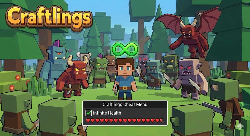 Craftlings Infinite Health Cheat: God Mode Guide & Trainer (2026)
