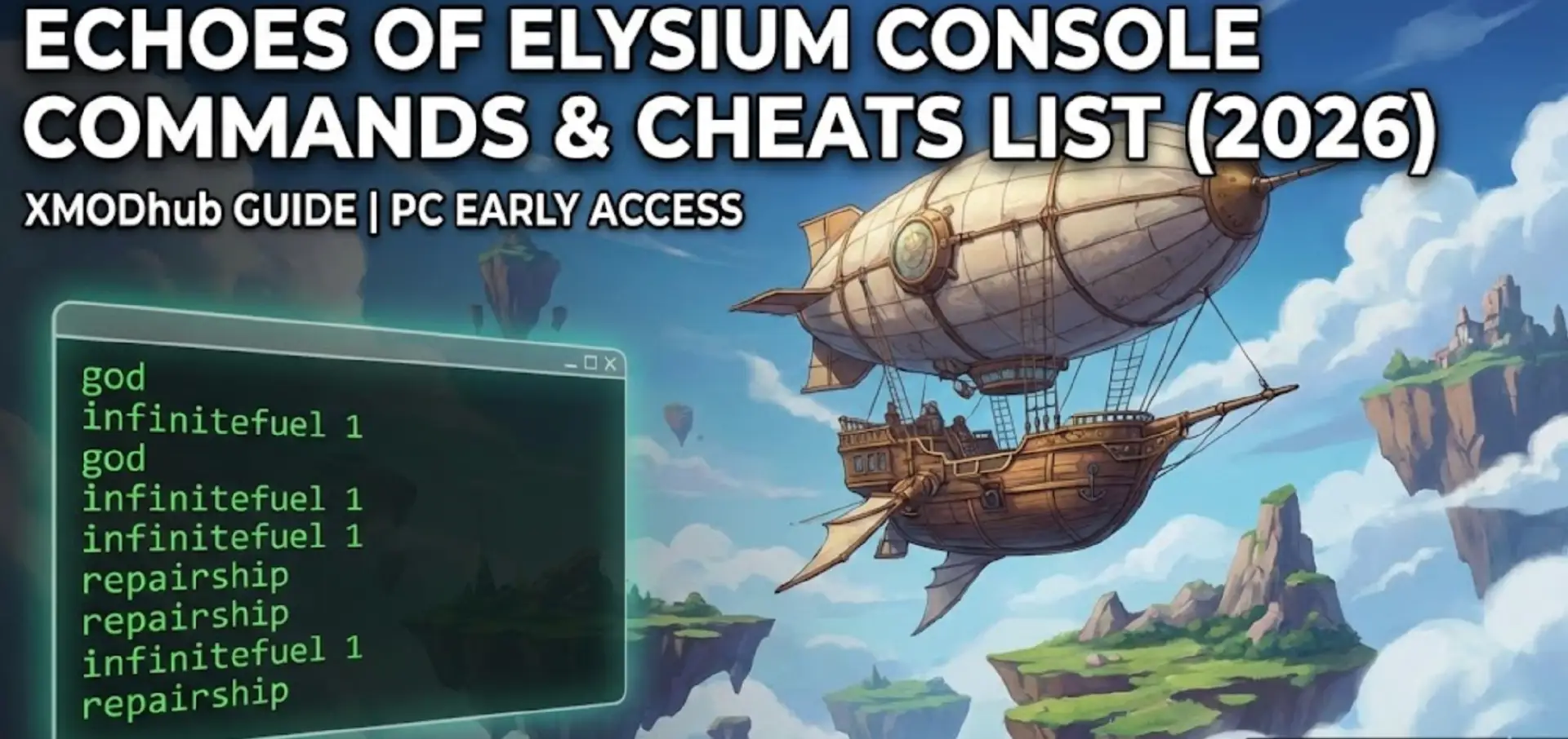Echoes of Elysium Console Commands & Cheats List (2026)