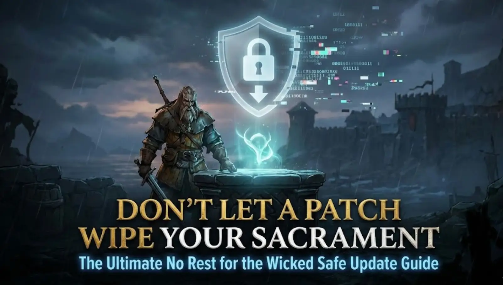 Don’t Let a Patch Wipe Your Sacrament: The Ultimate No Rest for the Wicked Safe Update Guide