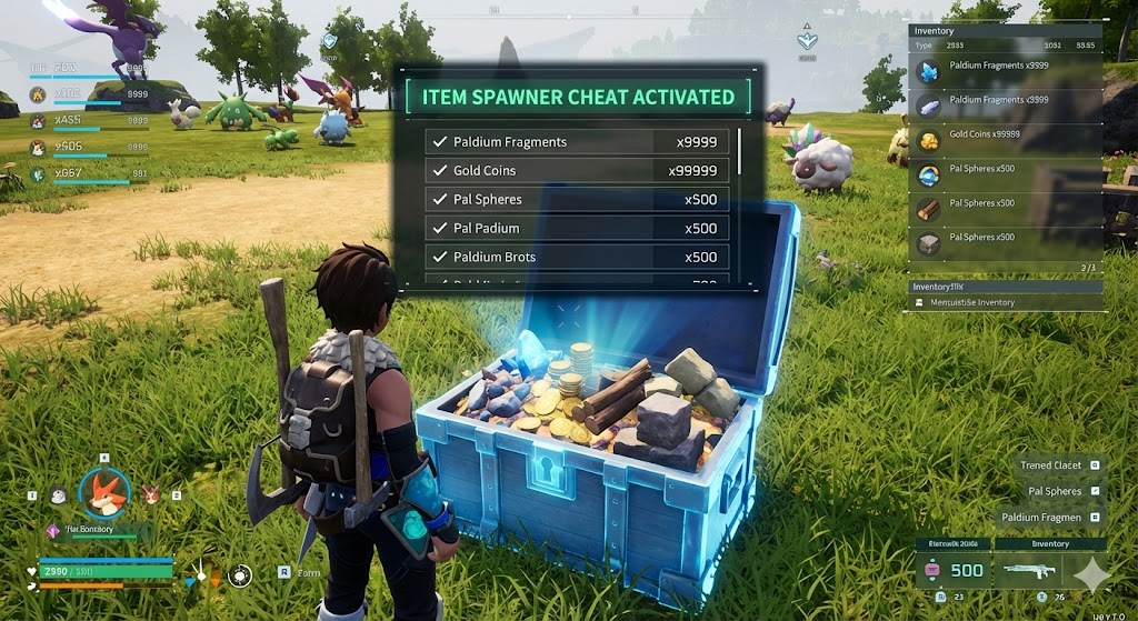 Palworld Item Spawner Cheat: How to Get Unlimited Resources