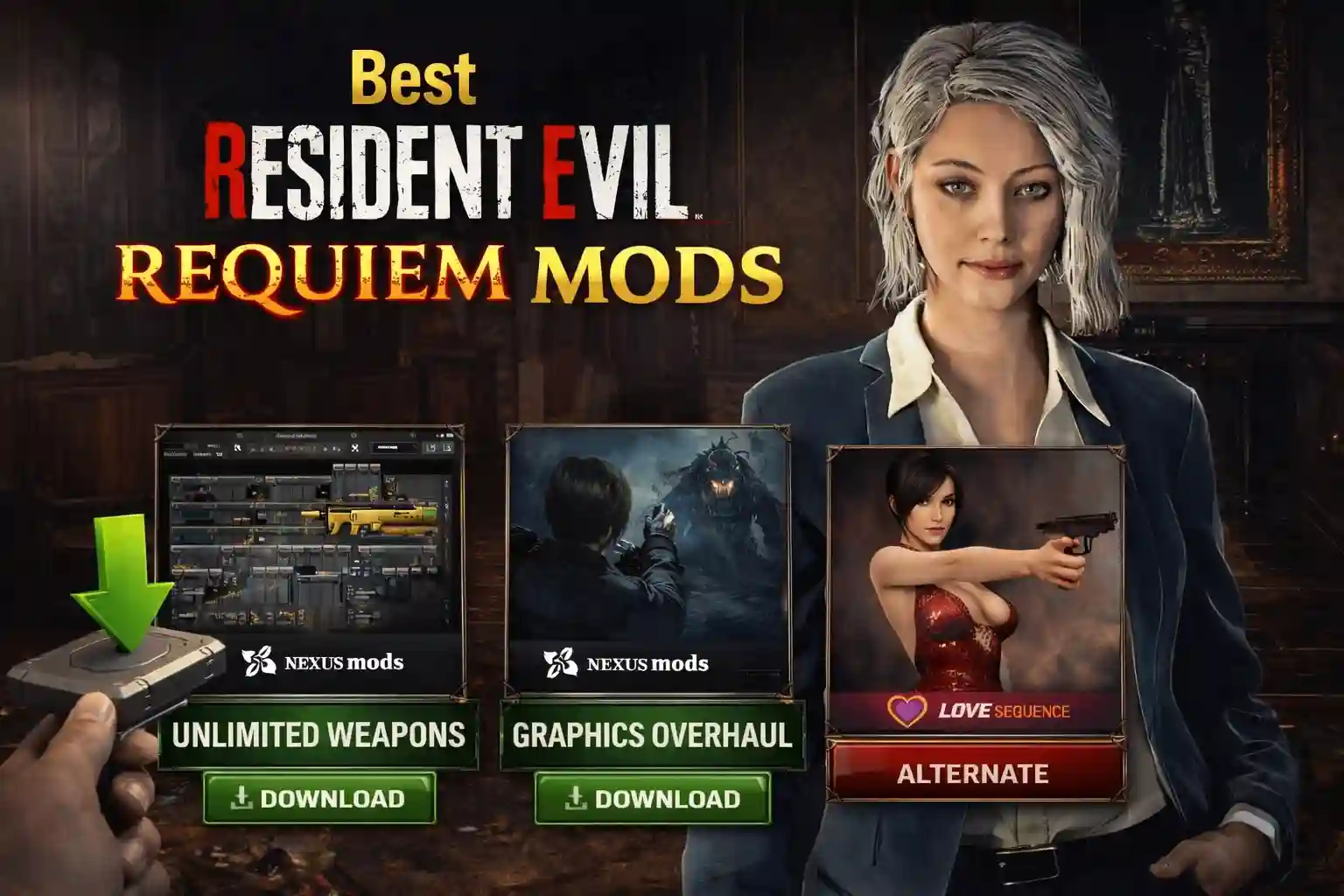 Best Resident Evil Requiem Mods on Nexus and alternatives