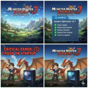 몬스터 헌터 스토리즈 3 실행 시 크래시(튕김) 해결 방법