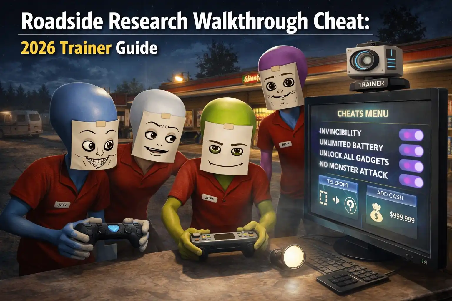 Roadside Research Walkthrough Cheat: 2026 Trainer Guide