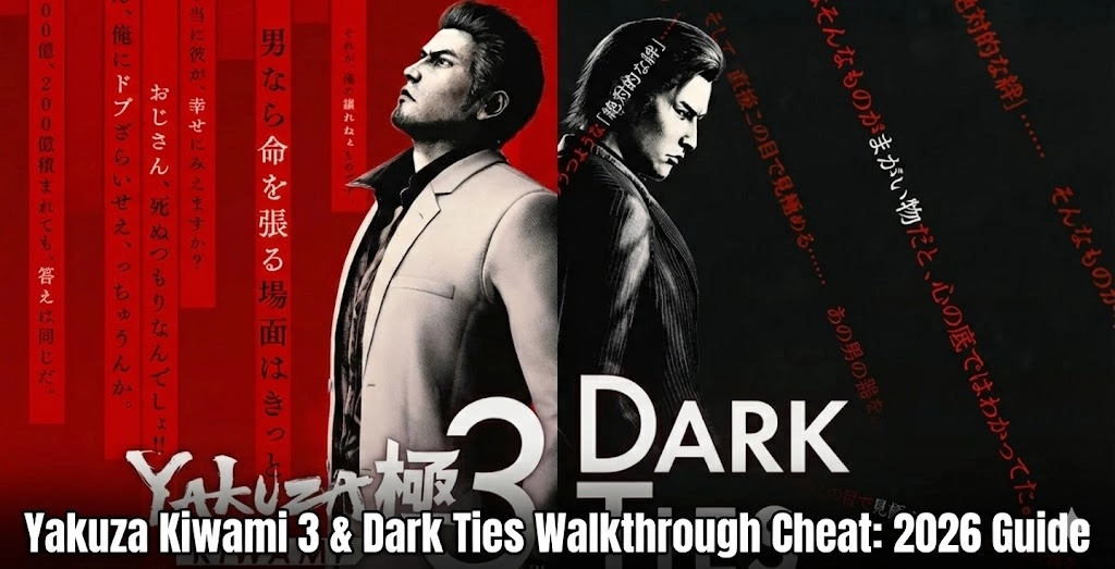 Yakuza Kiwami 3 & Dark Ties Walkthrough Cheat 2026 Guide featured image