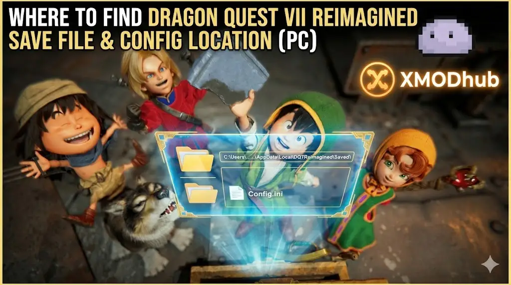 Where to Find Dragon Quest VII Reimagined Save Files (PC & Steam Deck)