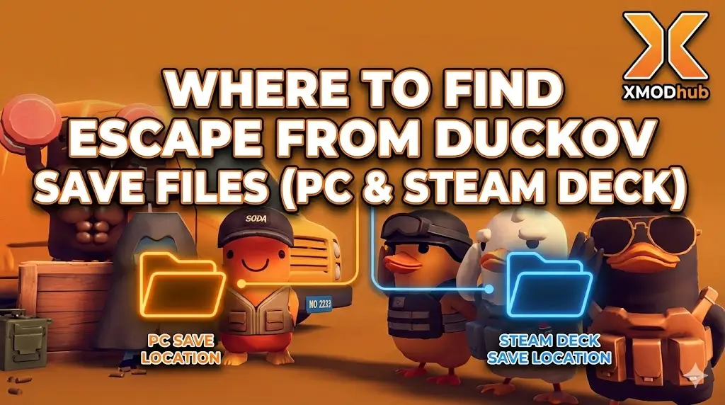 Where to Find Escape from Duckov Save Files (PC & Steam Deck)