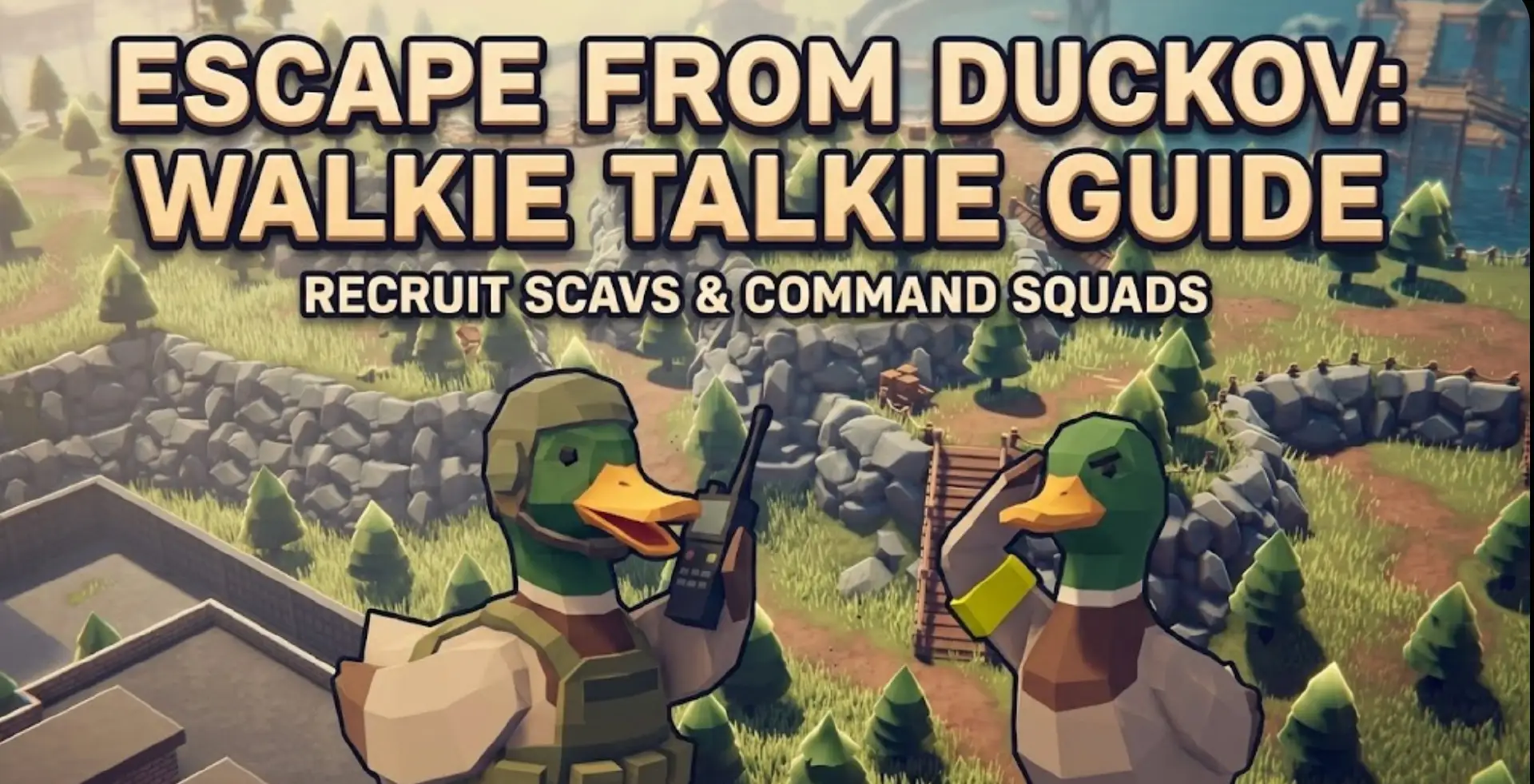 Escape from Duckov Walkie Talkie Guide: How to Recruit Scavs & Command Squads (2026)
