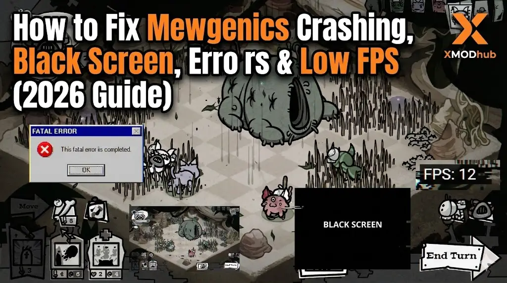 How to Fix Mewgenics Crashing, Black Screen, Errors & Low FPS (2026 Guide)