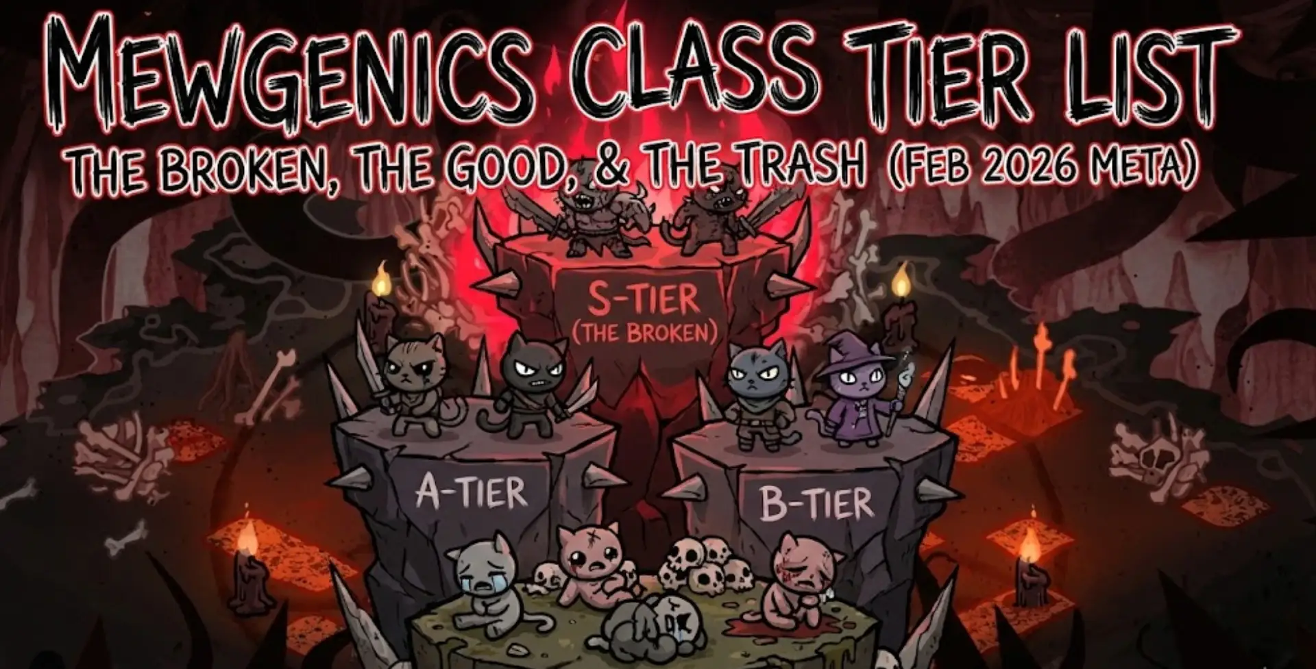 Mewgenics Class Tier List: The Broken, The Good, and The Trash (February 2026 Meta)