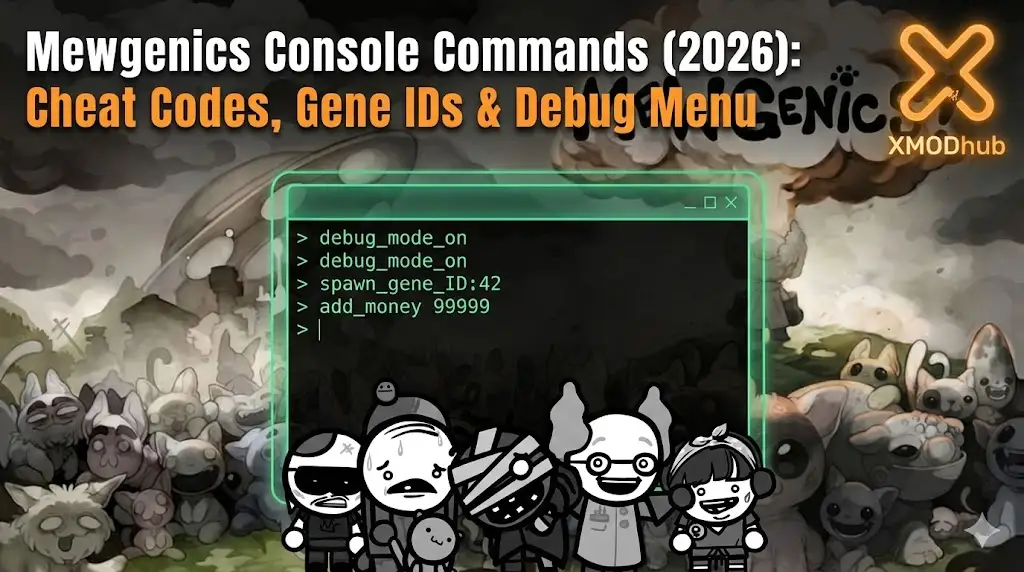 Mewgenics Console Commands (2026): Cheat Codes, Gene IDs & Debug Menu